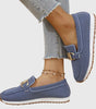 Mocassin Confort et Souple en Maille pour Femme