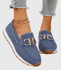 Mocassin Confort et Souple en Maille pour Femme