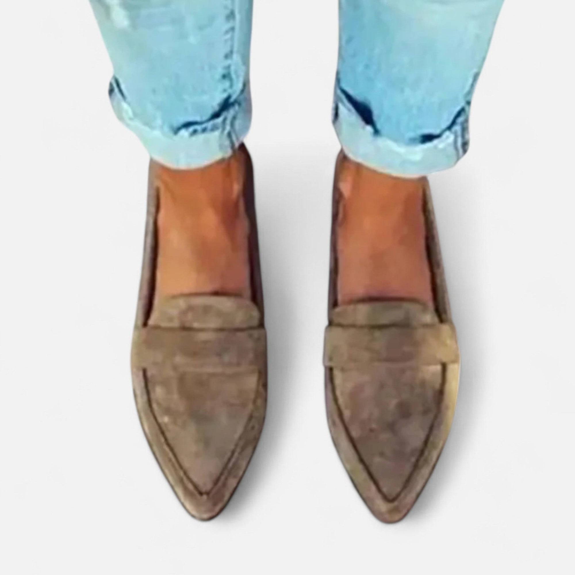Mocassins Pointus Rétro pour Femmes - Emilia Lane
