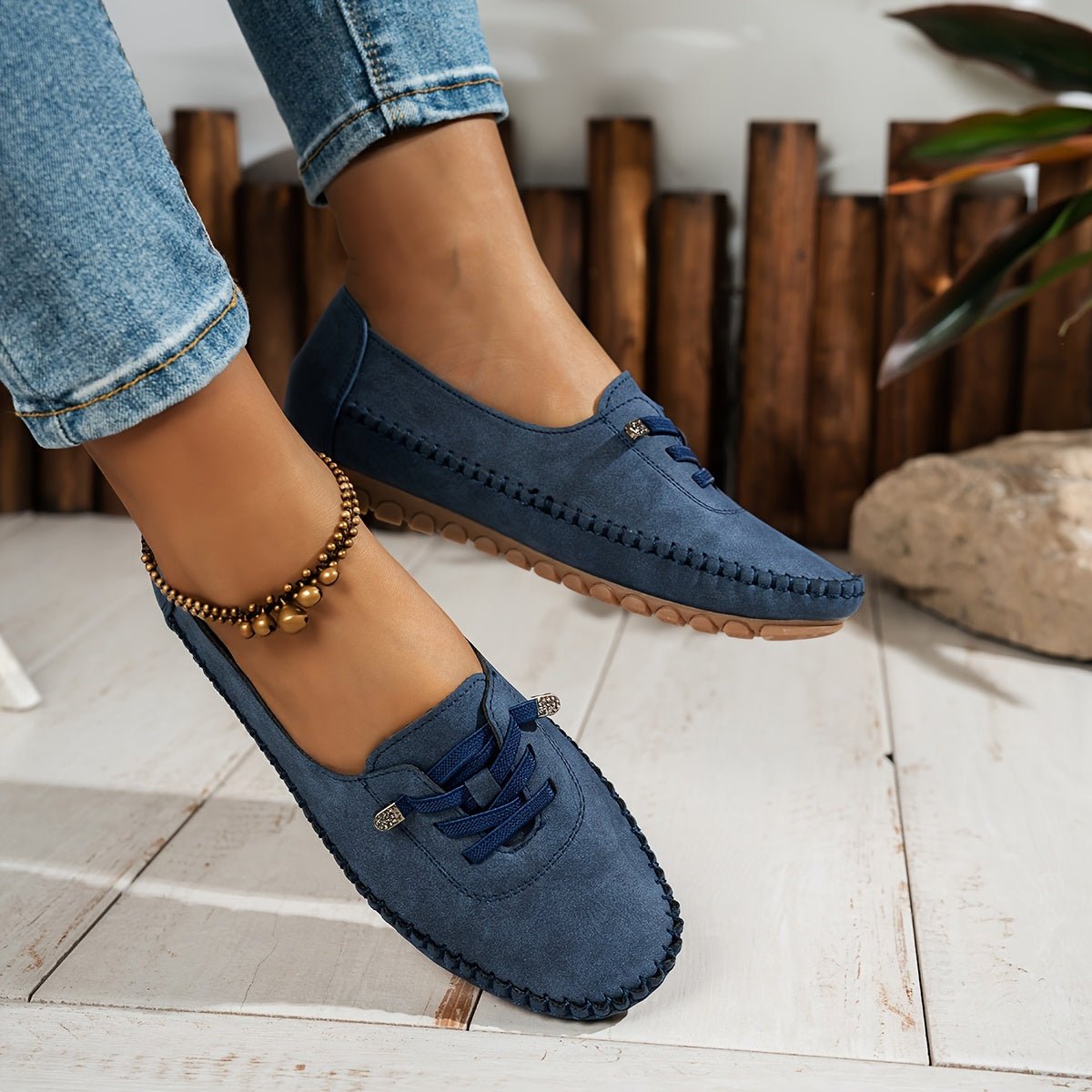 Mocassins Souples à Soutien Intégral pour Femmes - Emilia Lane