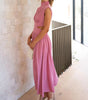 Robe Sans Manches avec Col Montant pour Femmes