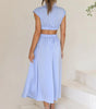 Robe Sans Manches avec Col Montant pour Femmes