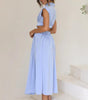 Robe Sans Manches avec Col Montant pour Femmes