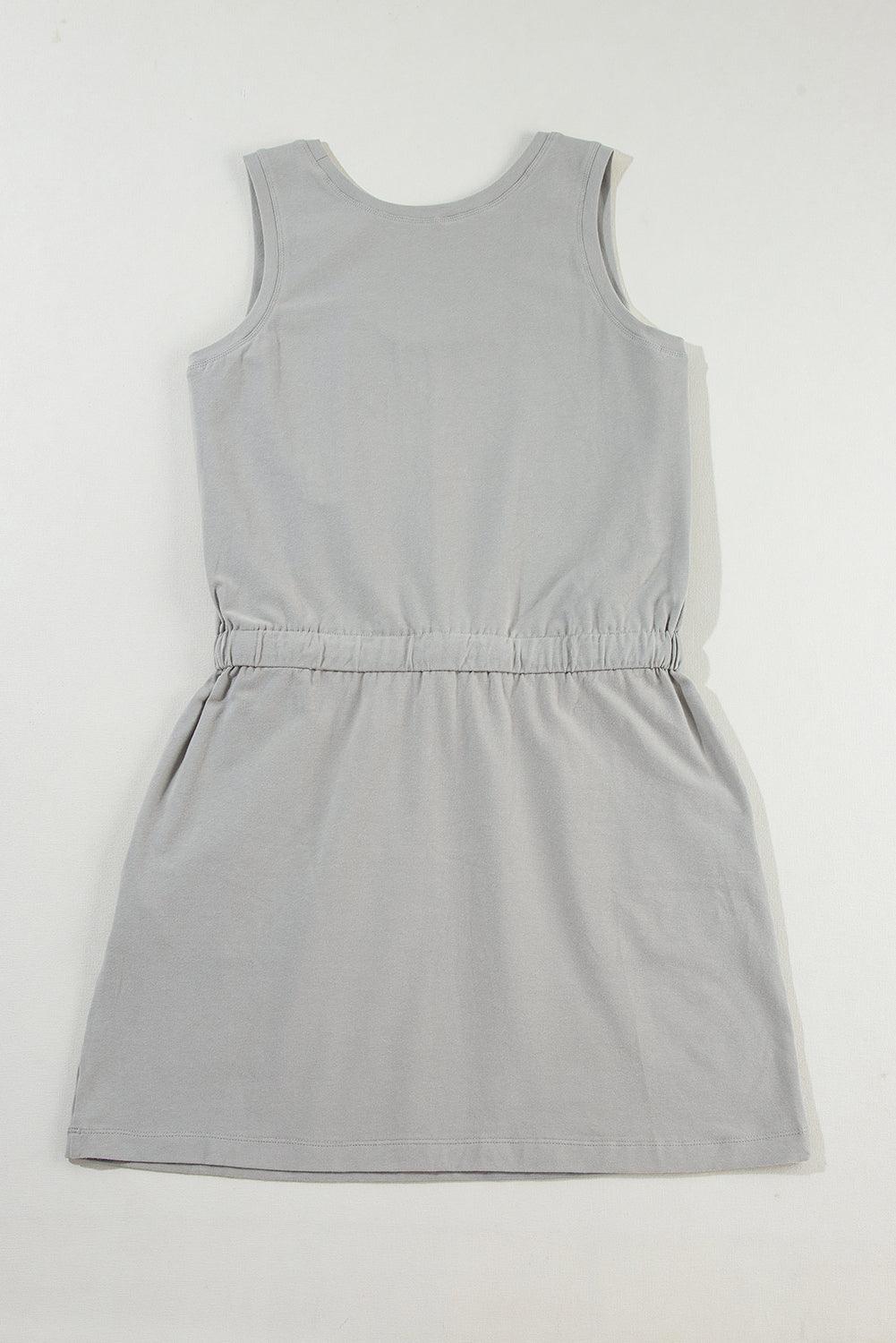 Robe Mini Sans Manches pour Femmes
