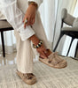Mules Plates à Franges et Perles pour Femme - Emilia Lane