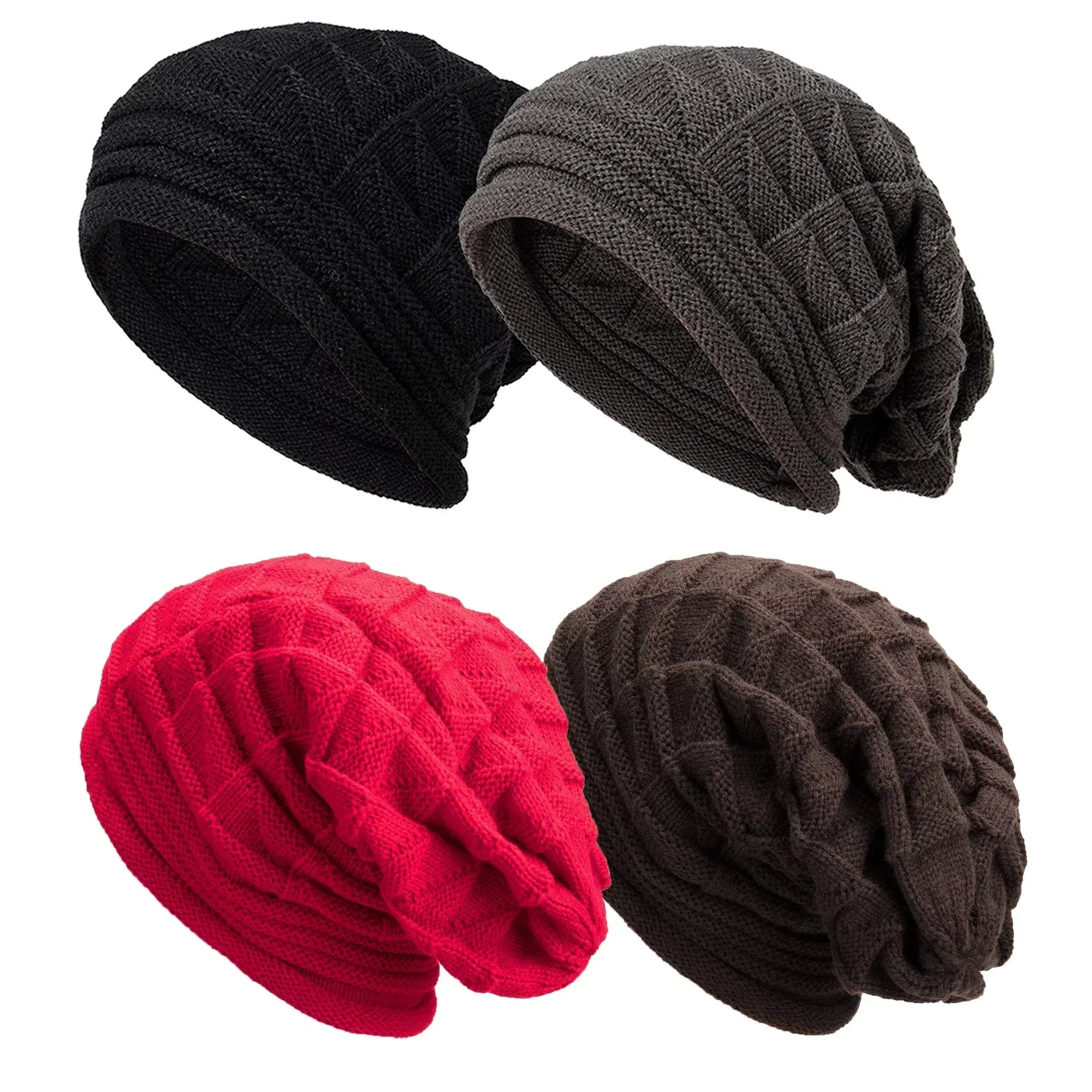 Bonnet en Tricot Confortable pour Femmes