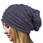 Bonnet en Tricot Confortable pour Femmes