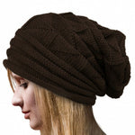 Bonnet en Tricot Confortable pour Femmes