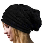 Bonnet en Tricot Confortable pour Femmes
