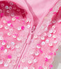 Robe Mini Moulante à Une Épaule Pailletée pour Femmes
