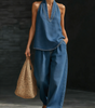 Ensemble en Denim Deux Pièces pour Femme | Idéal pour le Quotidien
