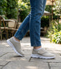 Basket Confort pour Pieds Larges en Maille Respirante pour Femme