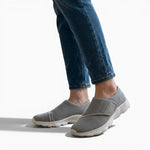 Basket Confort pour Pieds Larges en Maille Respirante pour Femme