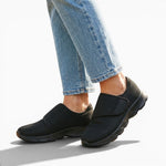 Basket Confort pour Pieds Larges en Maille Respirante pour Femme