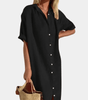 Robe Chemise à Manches Courtes pour Femmes