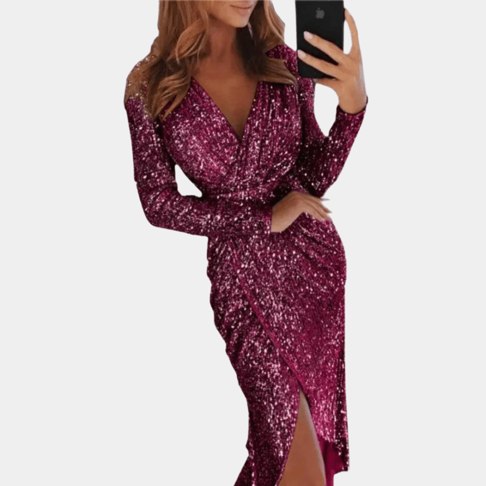 Robe à Paillettes Éblouissantes pour Femmes