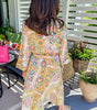 Robe Midi Imprimé Paisley pour Femmes