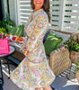 Robe Midi Imprimé Paisley pour Femmes
