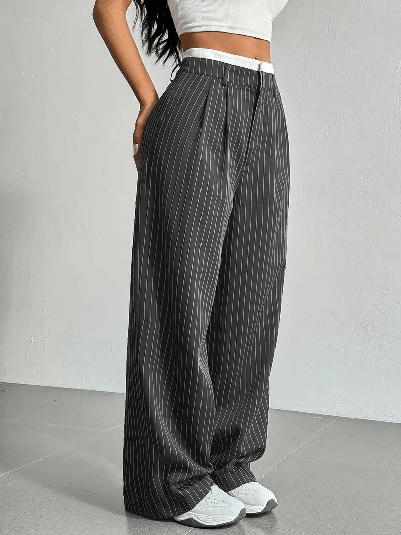 Pantalon à rayures fines pour Femmes - Emilia Lane