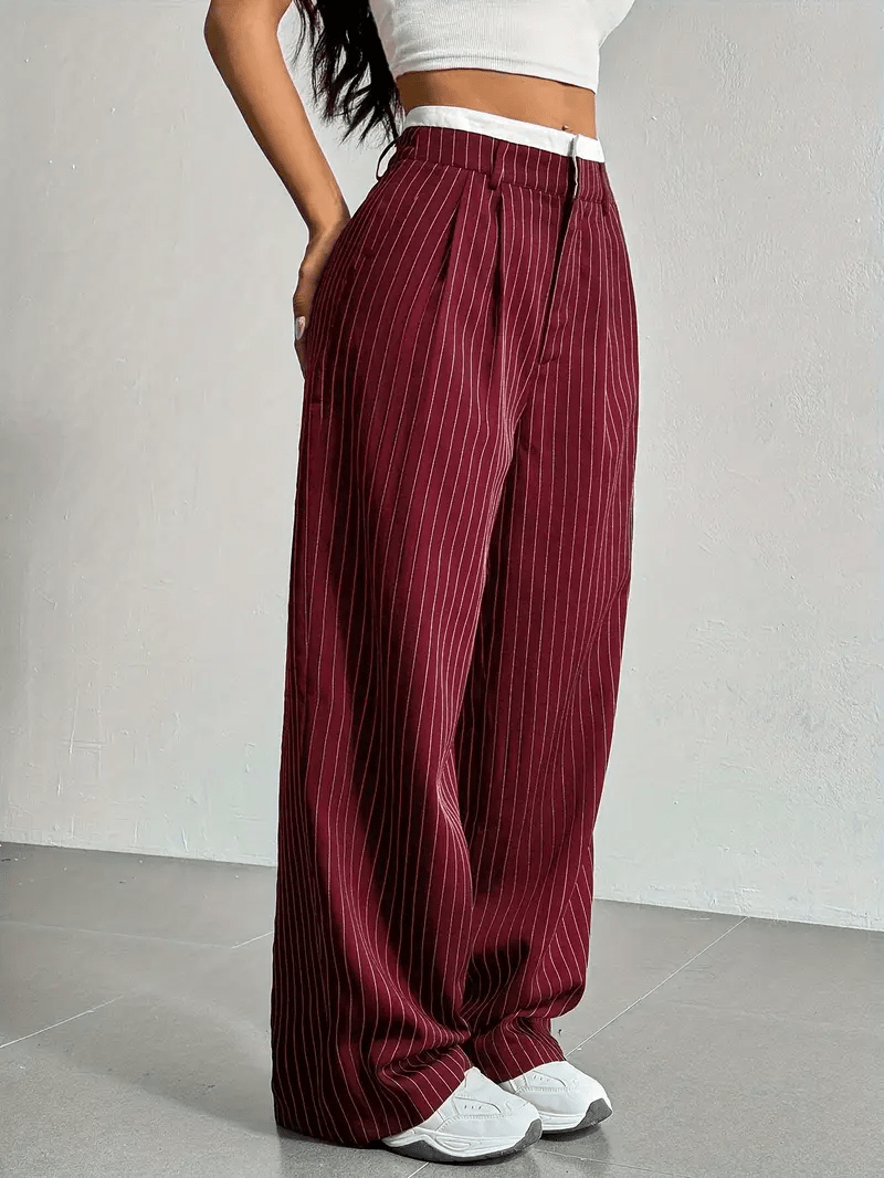 Pantalon à rayures fines pour Femmes - Emilia Lane