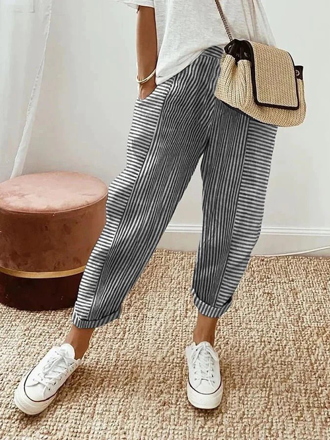 Pantalon Ample et Décontracté pour Femmes - Emilia Lane