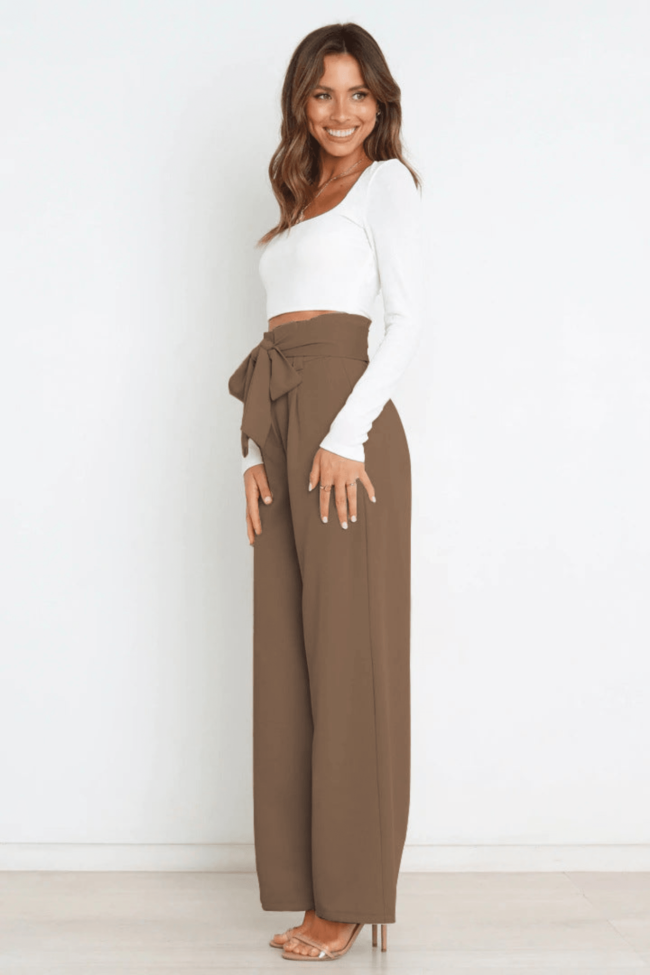 Pantalon Femme Coupe Large pour l'Été - Emilia Lane