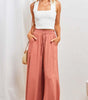 Pantalon Large Taille Haute en Tencel pour Femmes - Emilia Lane