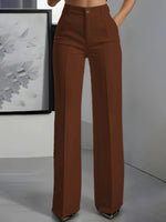 Pantalon Large Taille Haute pour Femme - Emilia Lane