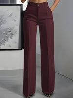 Pantalon Large Taille Haute pour Femme - Emilia Lane