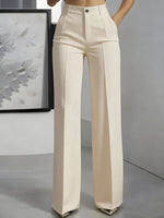 Pantalon Large Taille Haute pour Femme - Emilia Lane