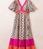 Robe Maxi Imprimé Léopard pour Femmes