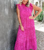 Robe Maxi Imprimé Panthère pour Femmes