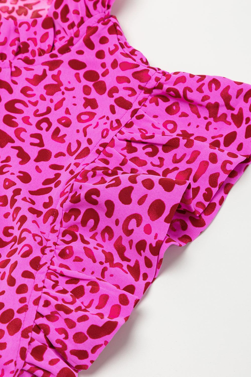 Robe Maxi Imprimé Panthère pour Femmes
