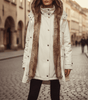 Parka Longue à Capuche et Fausse Fourrure pour Femme - Emilia Lane