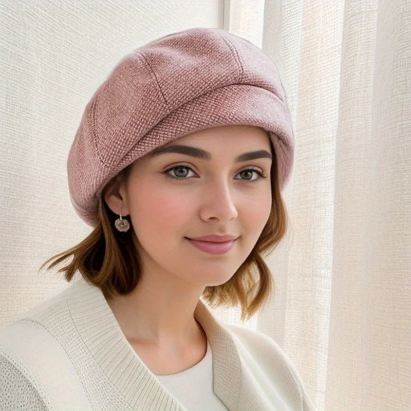 Beret en Laine de Qualité pour Femme