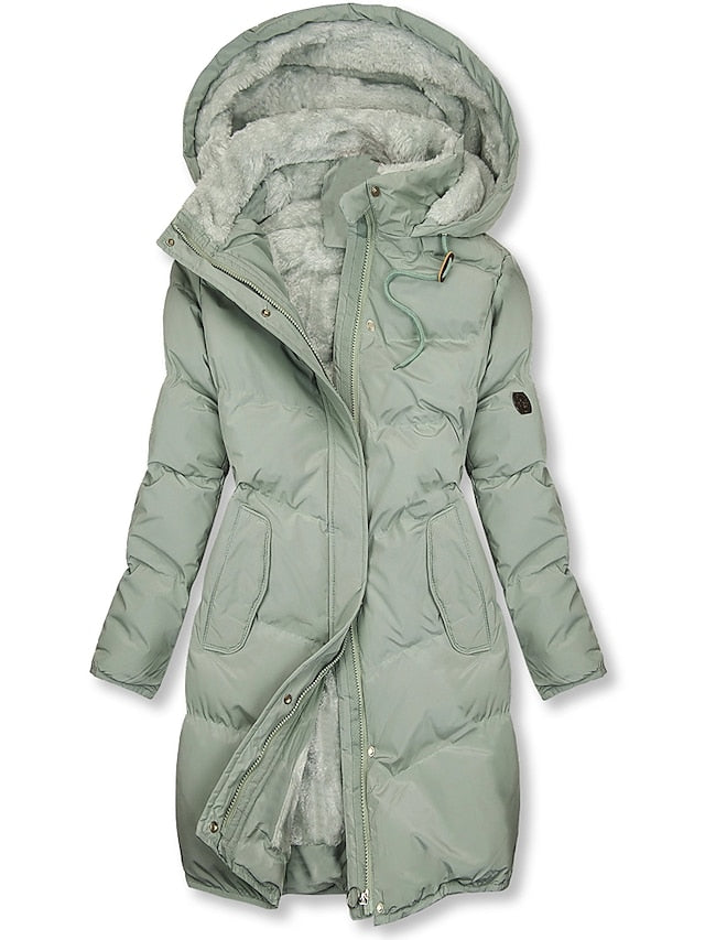Veste Longue Doublée pour Femmes