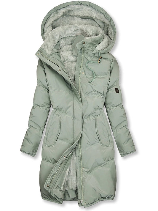 Veste Longue Doublée pour Femmes