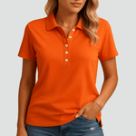 Polo Femme Casual Manches Courtes pour Femmes - Emilia Lane