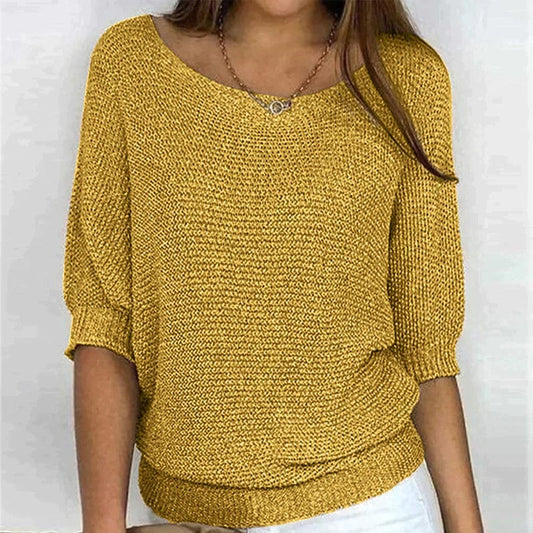 Pull à manches trois - quarts pour femmes - Emilia Lane