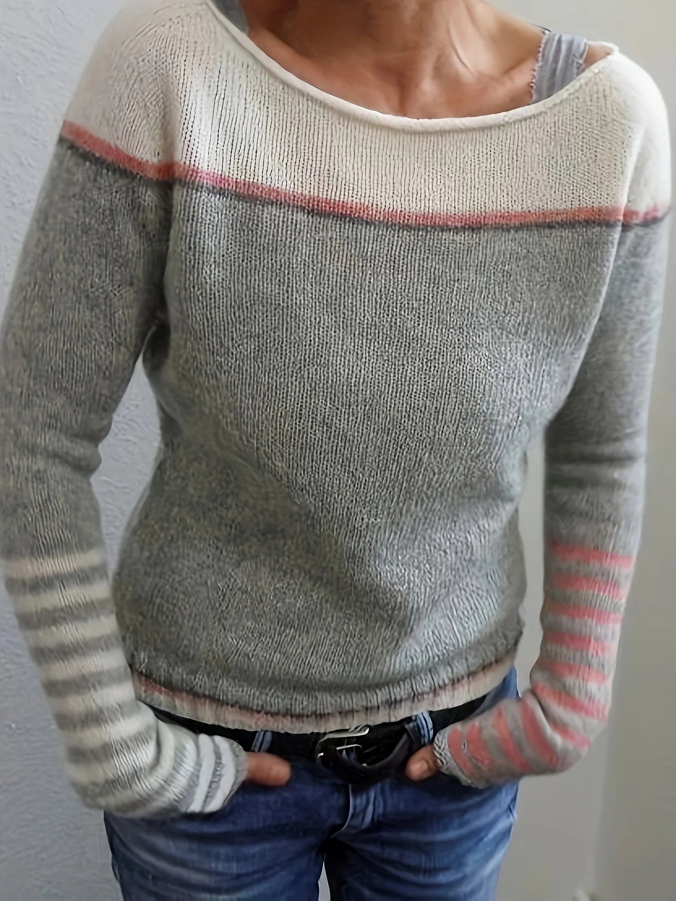 Pull à rayures pour femmes - Emilia Lane