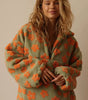 Pull chaud en polaire à motif floral pour femme - Emilia Lane