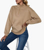 Pull Col Montant Zippé avec Poches pour Femmes - Emilia Lane