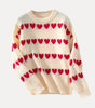 Pull doux à jacquard en contraste pour femme - Emilia Lane