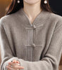Pull en laine tricoté à col montant pour femmes - Emilia Lane
