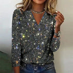Pull Femme à Col V - Emilia Lane