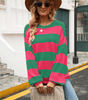 Pull - over en maille avec rayures pour Femme - Emilia Lane