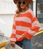 Pull - over en maille avec rayures pour Femme - Emilia Lane