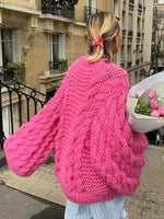 Pull Oversize à Manches Évasées pour Femme - Emilia Lane