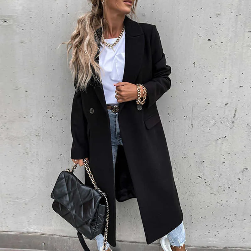 Manteau d'Hiver Élégant pour Femmes