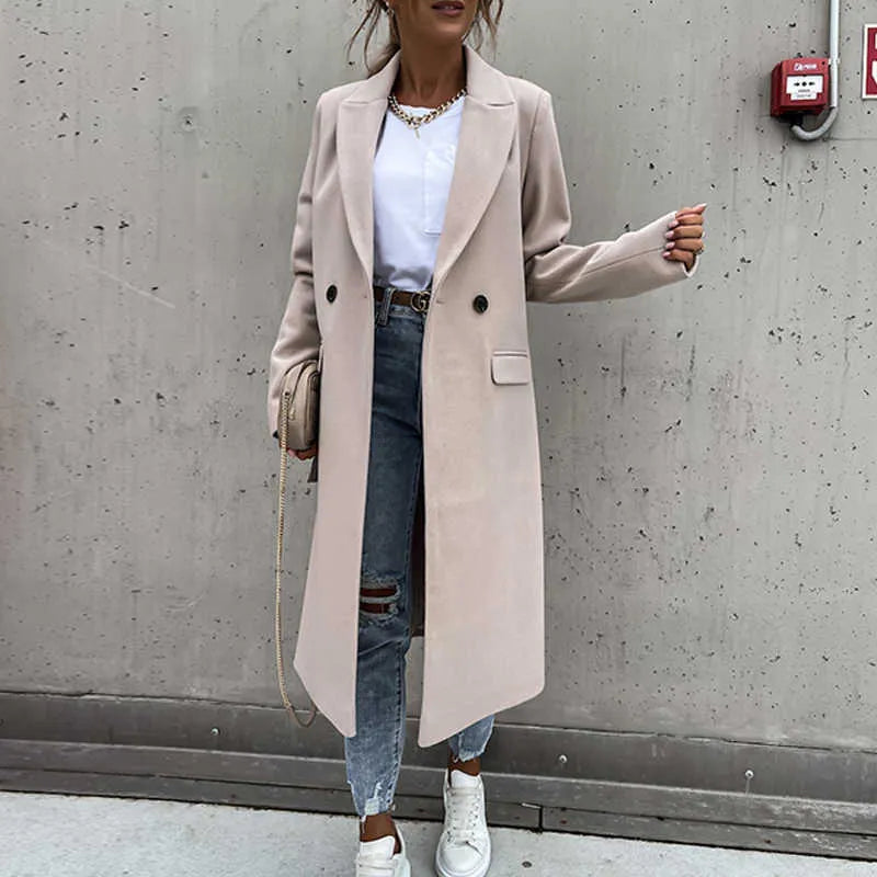 Manteau d'Hiver Élégant pour Femmes